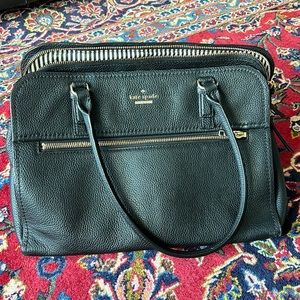 Kate Spade Black Leather Handbag